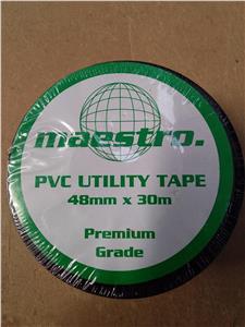 PVC-Tape-Black-48mm-x-30m-(31576)