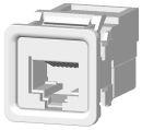 Modular-Socket-RJ45-White-CAT5E-(AMP-style-fits-PDL500-faceplate-or-PDL600-with-adapter-clip)-(31765)