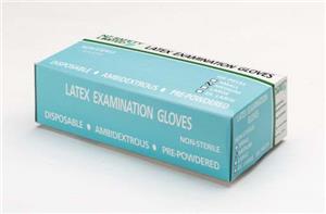 Glove-Latex-Disposable---Pack/100--Medium-(31573)