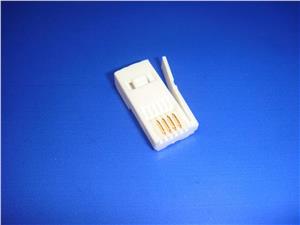 Connector-datacomms-telephone-IDC-plugs-4-way-handset-BT-430A-(31111)